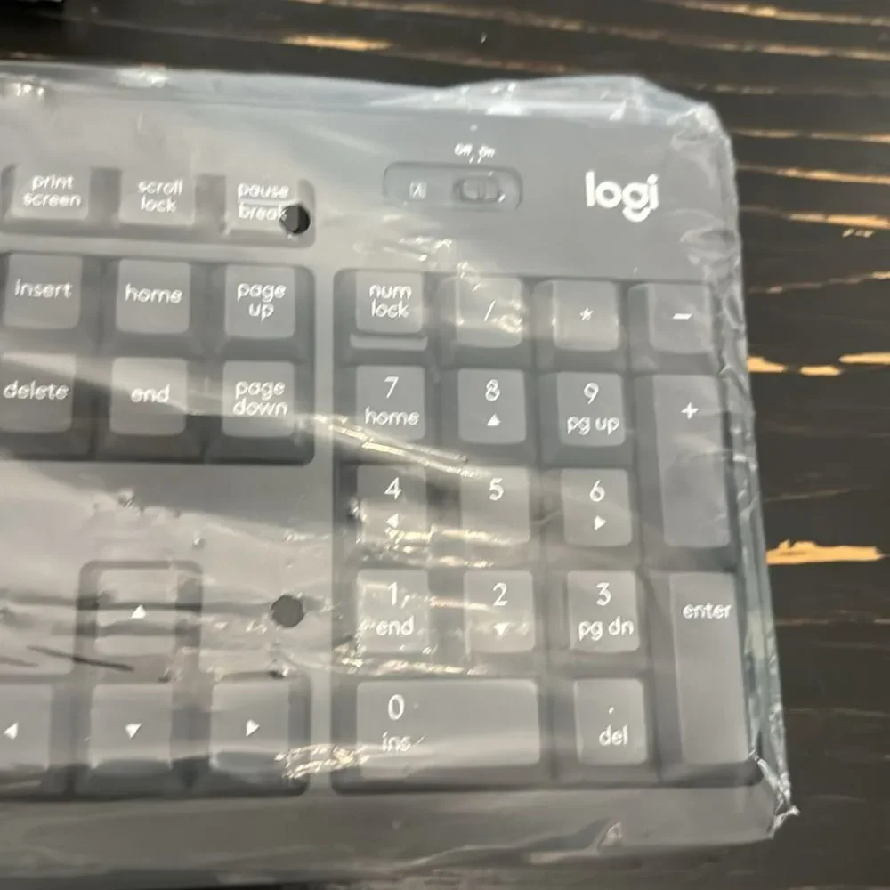 Logitech computer keyboard black